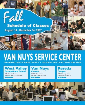 Van Nuys Service Center - West Valley Occupational Center