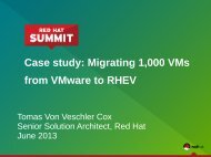 Migrating 1000 VMs from VMware to RHEV - Red Hat Summit