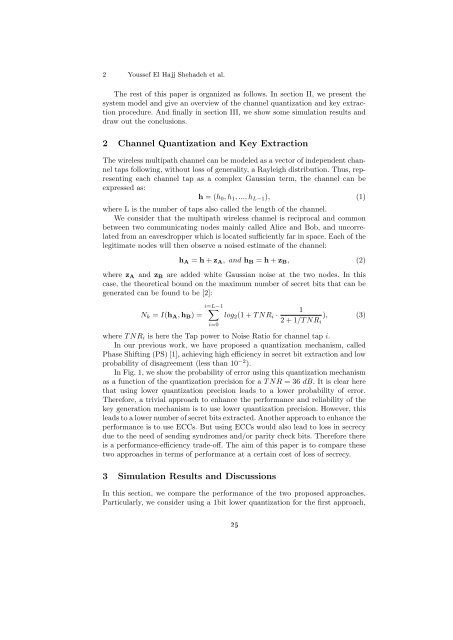 MMB & DFT 2012 Workshop Proceedings