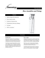 Hose Assemblies and Fittings - Allied Healthcare Products, Inc.