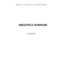 BIBLIOTECA DOMINARS - Biblioteca Gambalunga