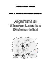 5. Algoritmi di ricerca locale e metaeuristici