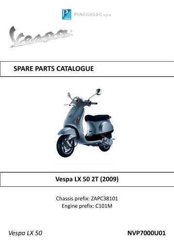 SPARE PARTS CATALOGUE - Scooter Tyres