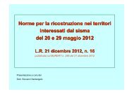 Le slide esplicative sulla legge - Regione Emilia-Romagna