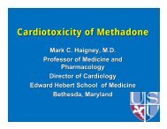 Cardiotoxicity of Methadone