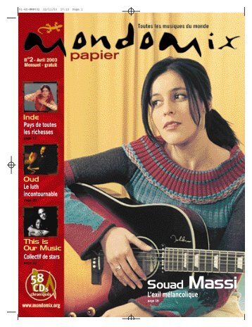 Souad Massi - Mondomix