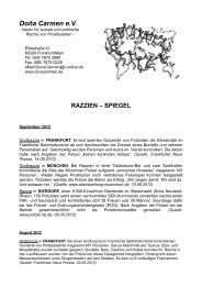 razzien – spiegel - Dona Carmen