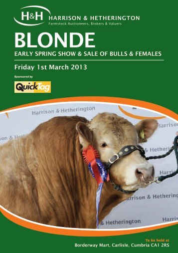 BLONDE - Harrison & Hetherington