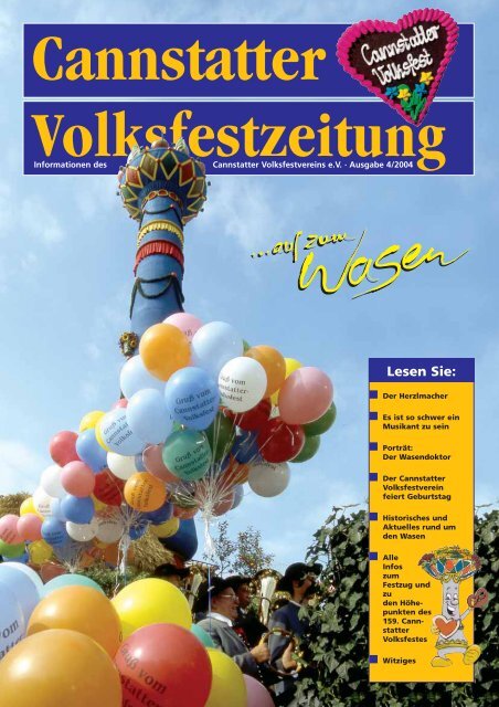 Ausgabe 2004 - Cannstatter Volksfest