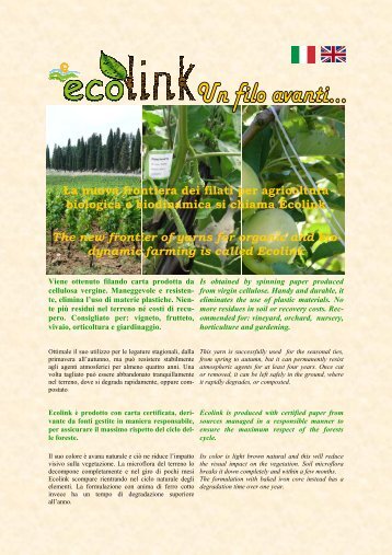 Catalogo Ecolink - Centro Plast S.r.l.