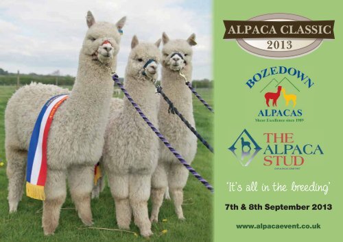 alpaca classic 2013 - Harrison & Hetherington