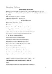 International Conference - Dialogforum Pluralismus in der Medizin