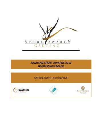 SOUTH AFRICAN SPORTS AWARDS, 2008 - Gauteng Online