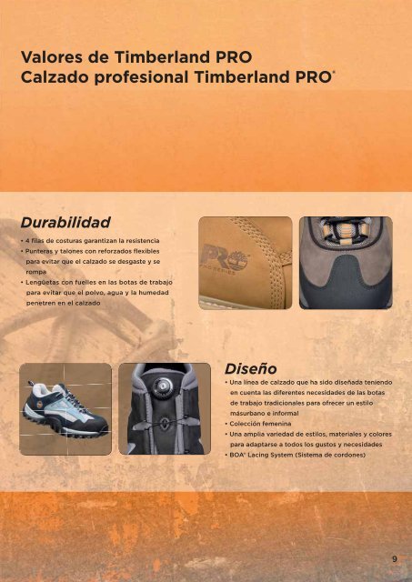Valores de Timberland PRO Calzado profesional ... - Tecniquitel