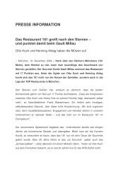 und punktet damit beim Gault Millau - 181