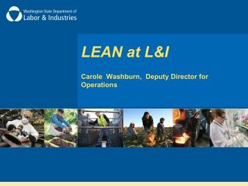 LEAN at L&I - IPMA