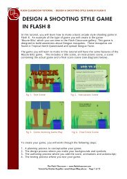 DESIGN A SHOOTING STYLE GAME IN FLASH 8