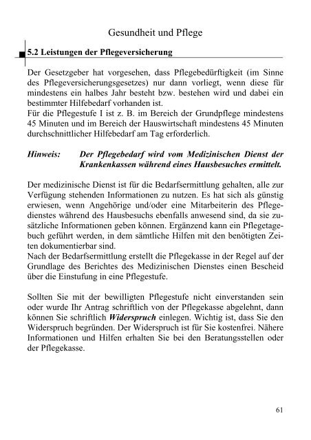 Wege fuers Alter - Bundesarbeitsgemeinschaft Seniorenbüros e.V.