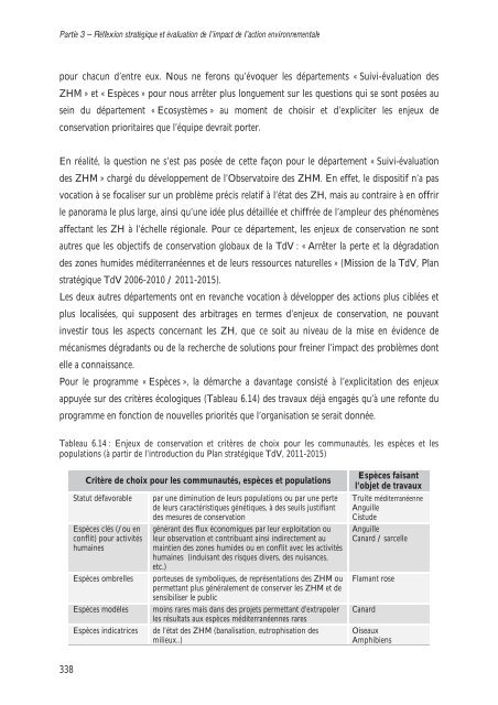 Docteur en Sciences de gestion Mention ... - Tour du Valat