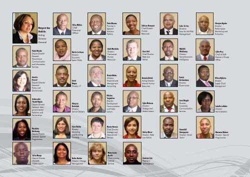 Office of the Premier Annual Report 2009-2010 - Gauteng Online