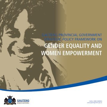 Gender Equality and Women Empowerment.pdf - Gauteng Online