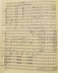 Mahler Symphony 2, 5th Movement chorale facsimile score - (ASU ...