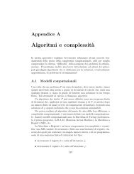 Appendice A: Algoritmi e ComplessitÃ 