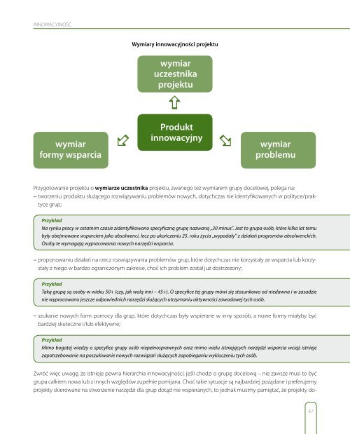 Poradnik dla oceniajÄcych projekty innowacyjne i ... - mojregion.eu