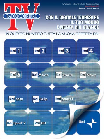 TV Radiocorriere - Ufficio Stampa Rai - Rai.it