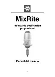 Manual y despice MIXRITE 2500 - TuRiego.es