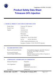 Trimacare 24% injection - Animalcare
