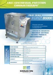 Production Scale Kromaton Brochure - Rousselet Robatel