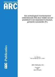 13 Archeologisch rapport S.J. Tuinstra, publicatie 132 - Gemeente ...