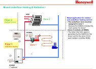 Mixed underfloor heating and radiators - RVR.ie