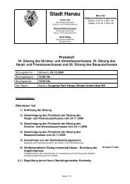 Protokoll - LINKE. Hanau