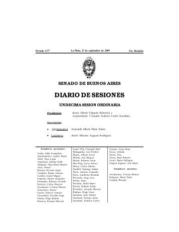 Archivo PDF - Honorable CÃ¡mara de Senadores de la Provincia de ...