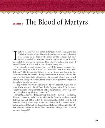 Chapter 3 The Blood of Martyrs - The Catholic Schools Textbook ...