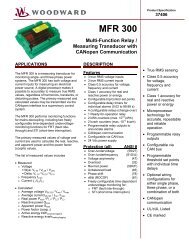 Multi-Function Relay / Measuring Transducer with CANopen ...