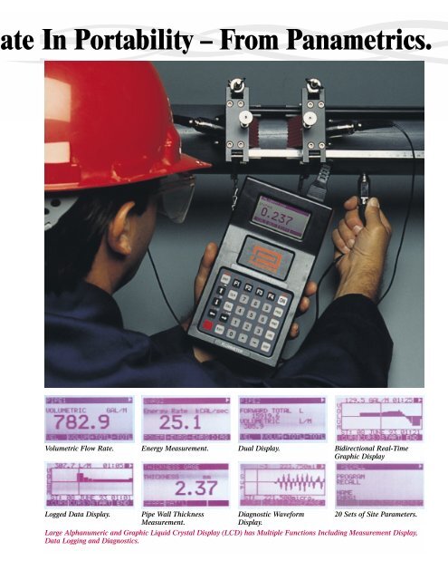 TRANSPORT® PT868 PORTABLE LIQUID FLOWMETER