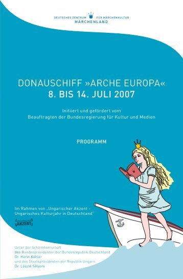 Arche Europa Programm 2007 (PDF) - MÃ¤rchenland - Deutsches ...