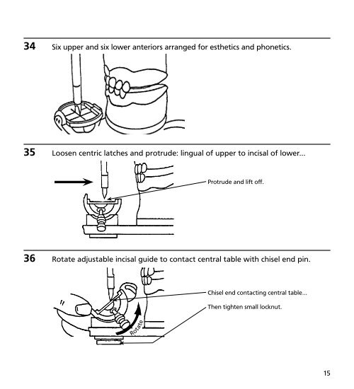 The Hanau™ Modular Articulator System 194 Illustrated ... - Whip Mix