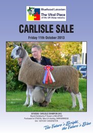 Catalogue - Bluefaced Leicester Sheep Breeders Association
