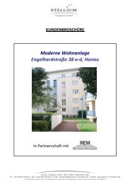 Moderne Wohnanlage Engelhardstraße 38 a-d, Hanau