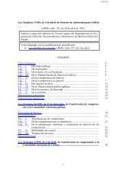 ley orgnica 1/1981, de 6 de abril, de estatuto de autonoma para galicia