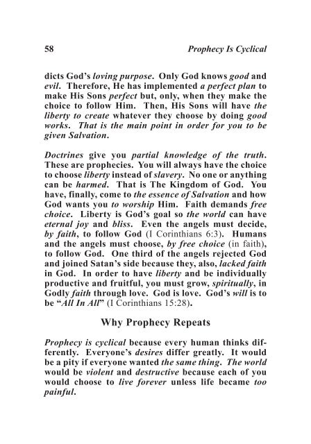 ProPhecy Is cyclIcal - God's Puzzle Solved