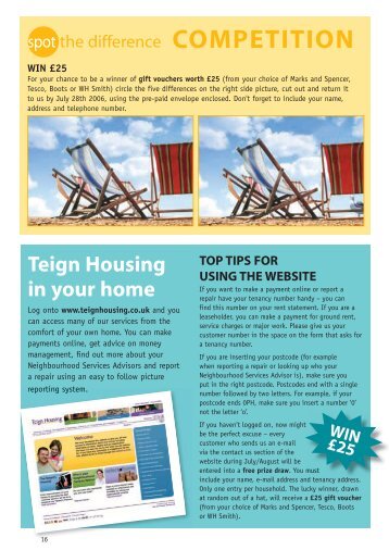 In Touch summer 2006 - Teign Housing