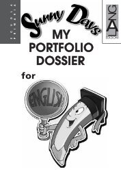 MY PORTFOLIO DOSSIER