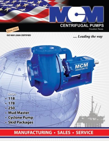 MCM 250 Centrifugal Pump - C & B Pumps and Compressors