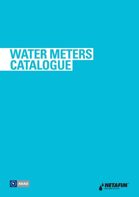 WATER METERS CATALOGUE - Netafim