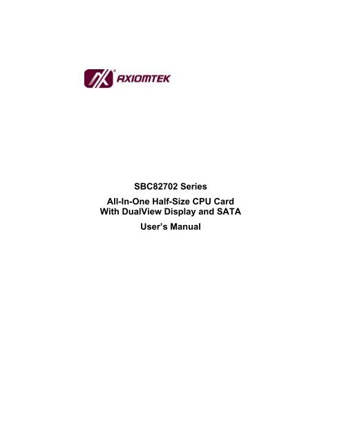 AXIOMTEC SBC82810 DESCARGAR DRIVER AXIOMTEC SBC82810 DRIVER FOR PC